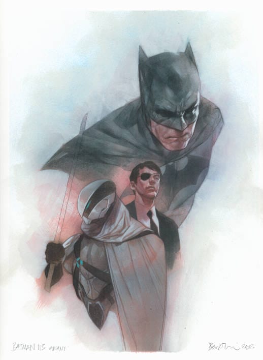 Batman #113 Variant Original Art