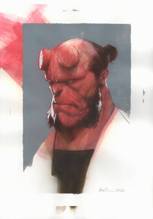 Hellboy By Ben Oliver