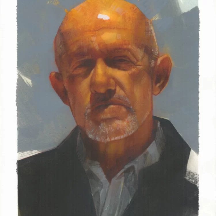 Mike Ehrmantraut by Ben Oliver