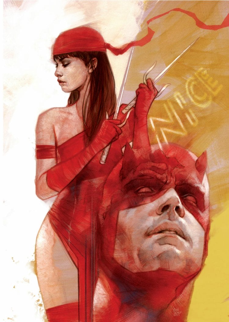 Daredevil & Elektra Ben Oliver