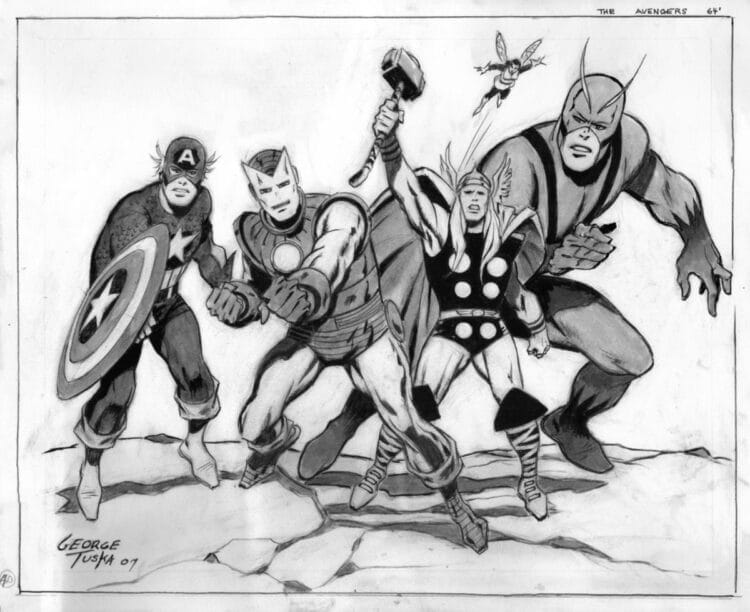 Avengers 1964 sketch