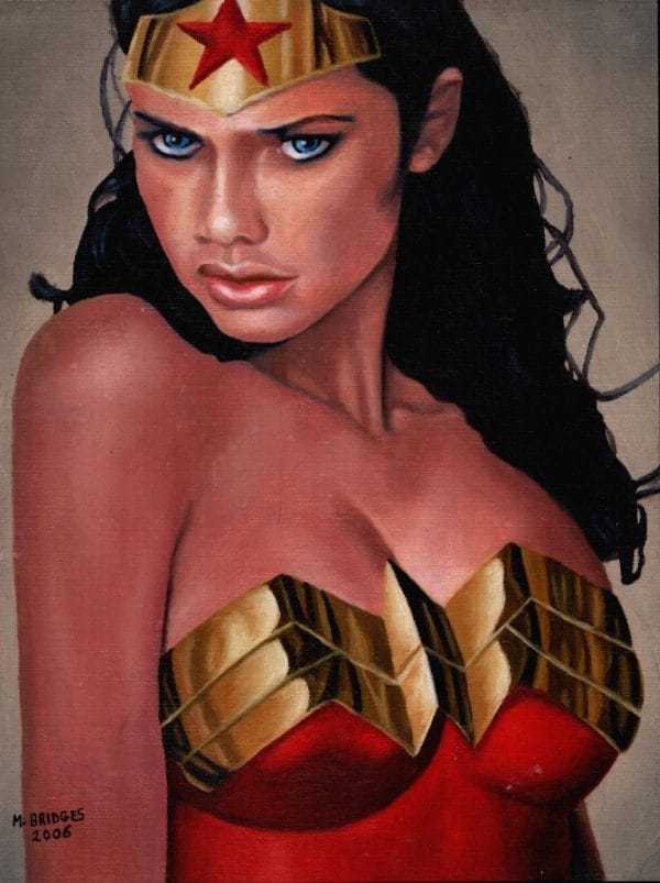 Wonder Woman By Michael Bridges Panel Gallery