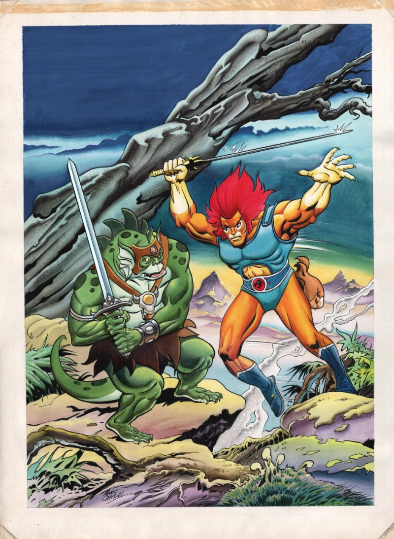 Image of ThunderCats Easter Special Cover by Mario Capaldi
