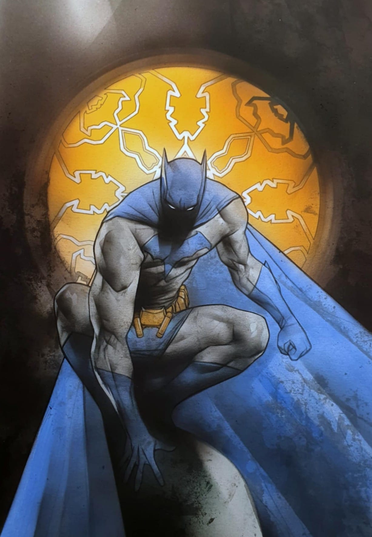 Image of Batman #1 Midtown Exclusive Original Art by Ben Oliver.