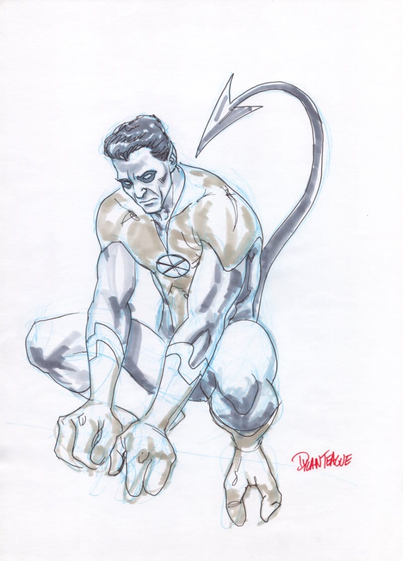 Image of Nightcrawler (Kurt Wagner) by Dylan Teague