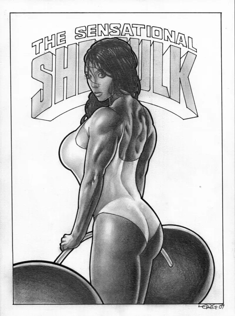 Image of She-Hulk by Justin B. Long