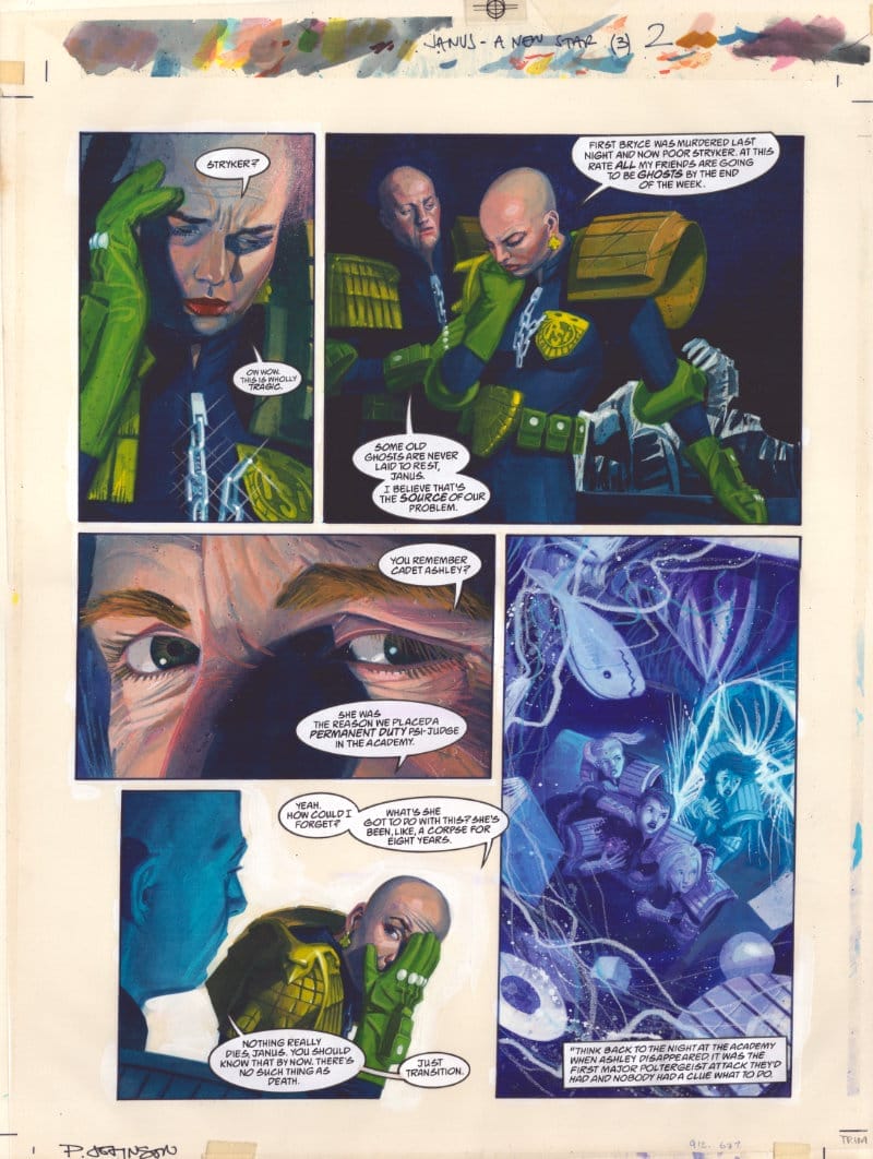 Image of 2000 AD Prog 982 Page #22 by Paul Johnson