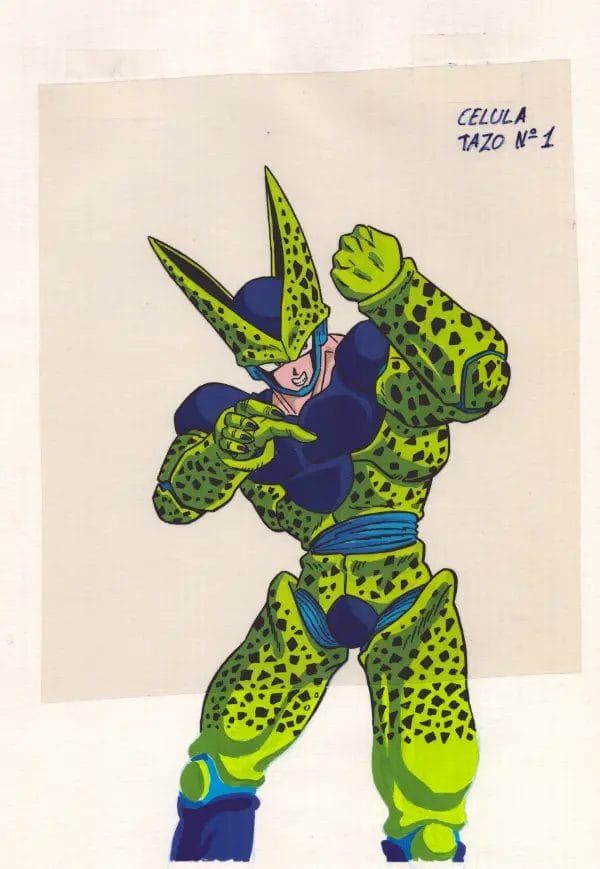 Image of Celula / Cell Spanish Tazo # Production Art